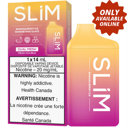 SLiM 7500 Disposable Vapes: 14mL, 7500 Puffs, 10 Flavours | 180 Smoke SLiM 7500 Disposable Vapes: 14mL, 7500 Puffs, 10 Flavours | 180 Smoke