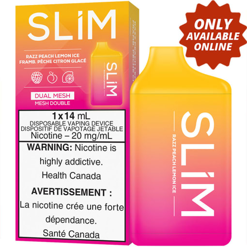 SLiM 7500 Disposable Vapes: 14mL, 7500 Puffs, 10 Flavours