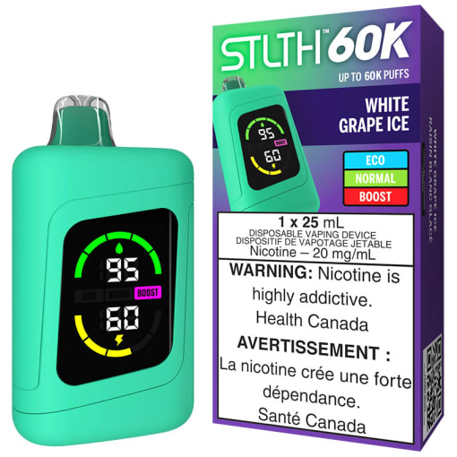 STLTH 60K Vape Jetable : Tabac Riche (25mL) | 180 Smoke STLTH 60K Vape Jetable : Tabac Riche (25mL) | 180 Smoke