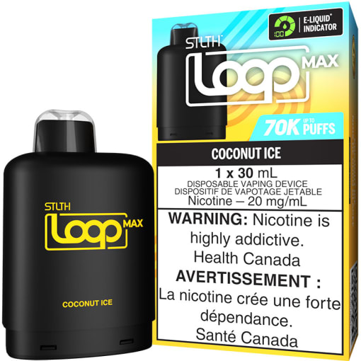 zeus ion vape battery STLTH LOOP MAX DEVICE RED – eCloudz main image 1