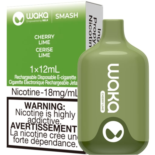 Waka Smash Disposable Vape: Dark Cherry (1pk)