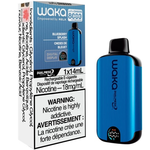 Waka soPro PA10000 | 18mL, 10000 Puffs | 180 Smoke
