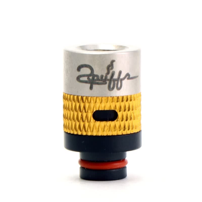 2Puffs Adjustable Airflow 510 Drip Tip - GOLD