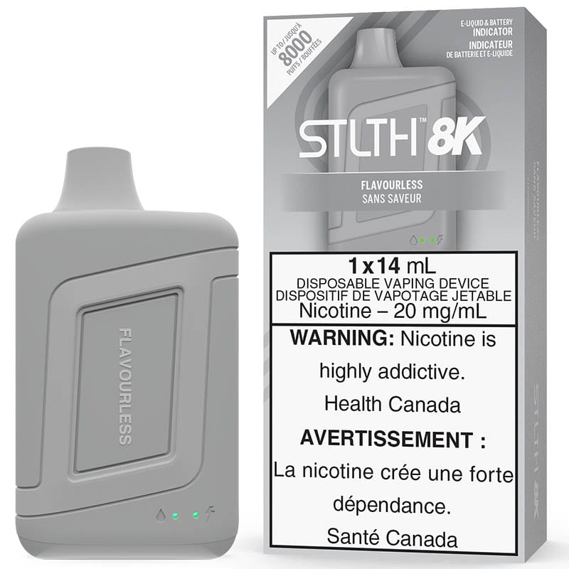 Base Product Image: STLTH 8K Disposable Vape: Flavourless (1pk)