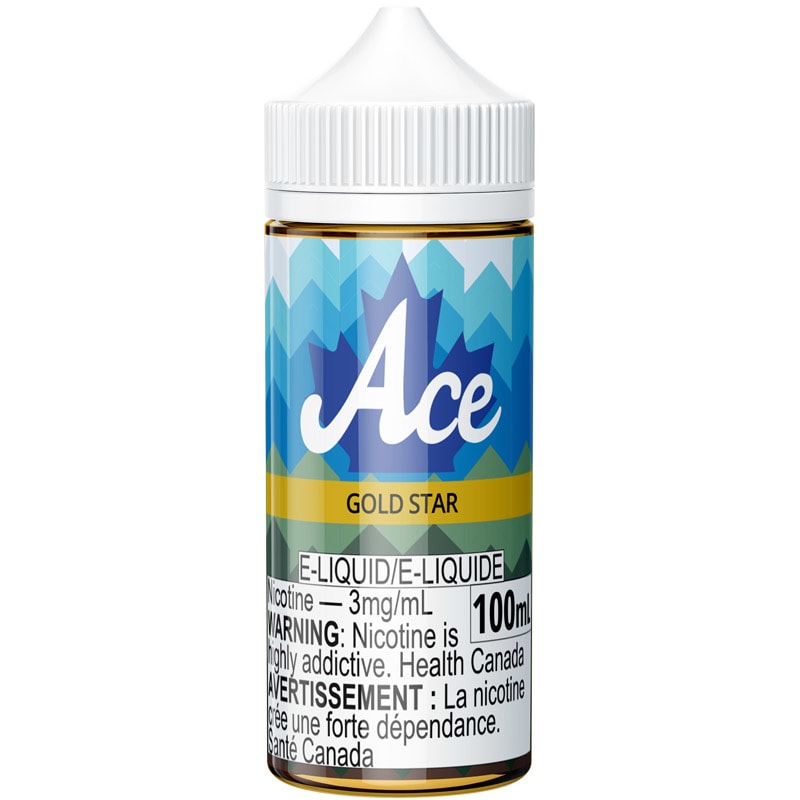 Base Product Image: Gold Star Tobacco E-Liquid - Ace 100 (100mL)