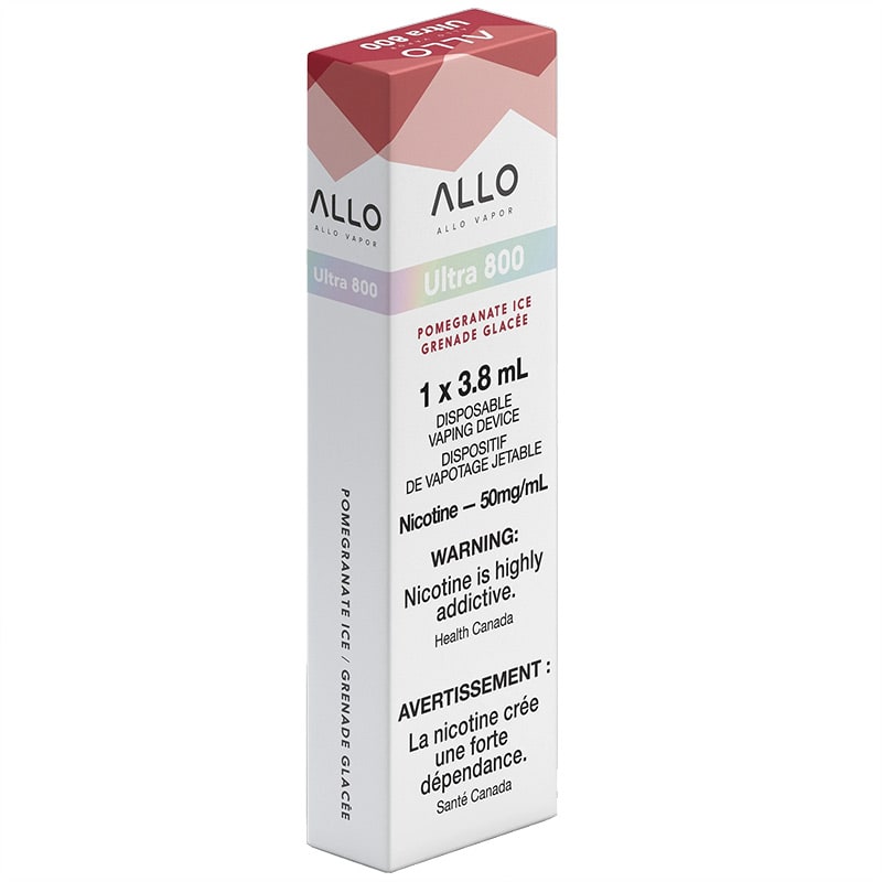 Allo Ultra Disposable Vape: Pomegranate (1pk) (50mg)