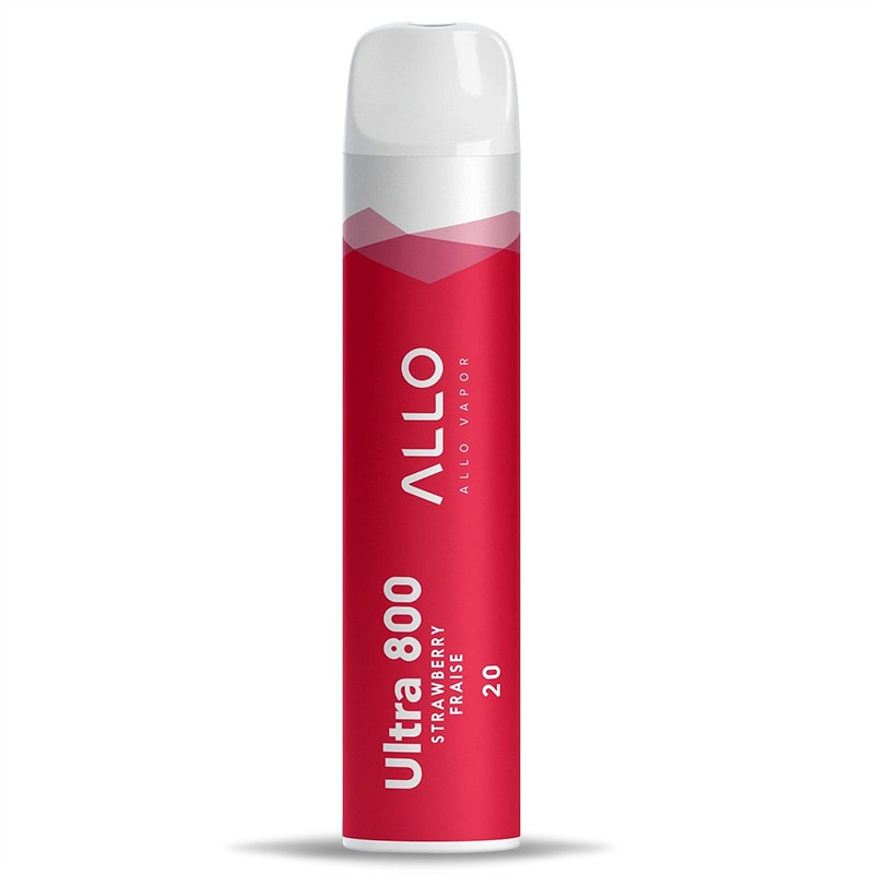 Allo Ultra Disposable Vape: Strawberry (1pk) (20mg)