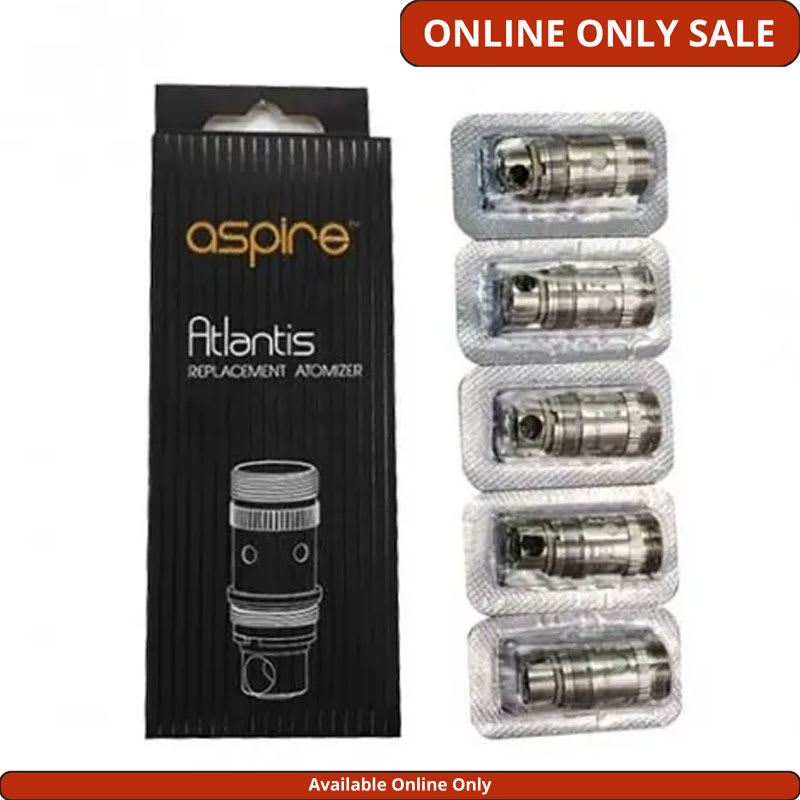 Base Product Image: Aspire Atlantis 0.5ohm BVC replacement coils (5-pack)