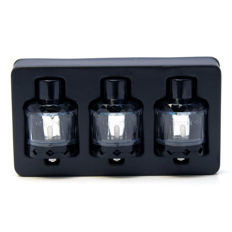 Aspire Cleito Shot Disposable Sub-Ohm Tank (3pk): Black