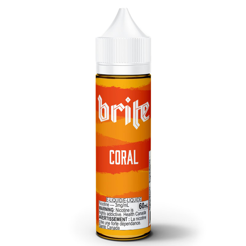 Coral E-Liquid - Brite (60mL): 3mg/mL