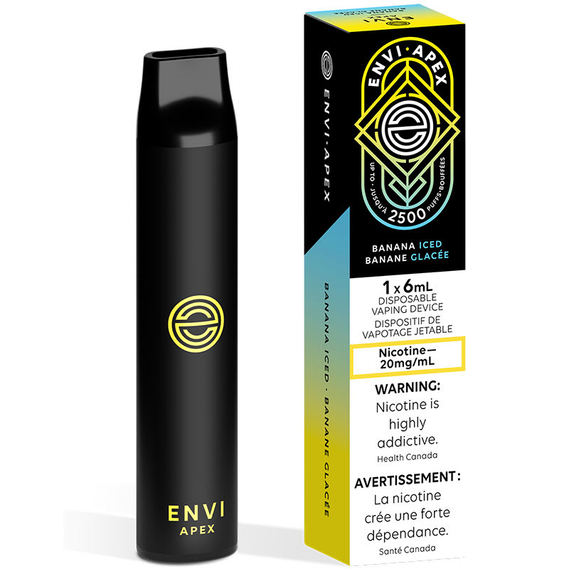 Base Product Image: Envi Apex Disposable Vape: Banana Iced (1pk)