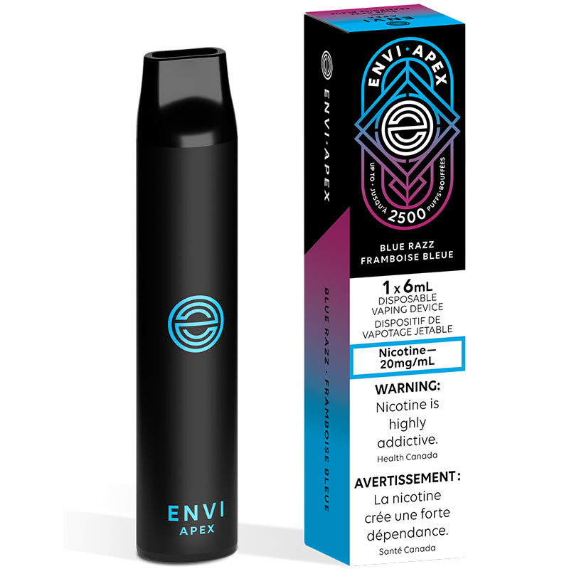 Base Product Image: Envi Apex Disposable Vape: Blue Razz (1pk)