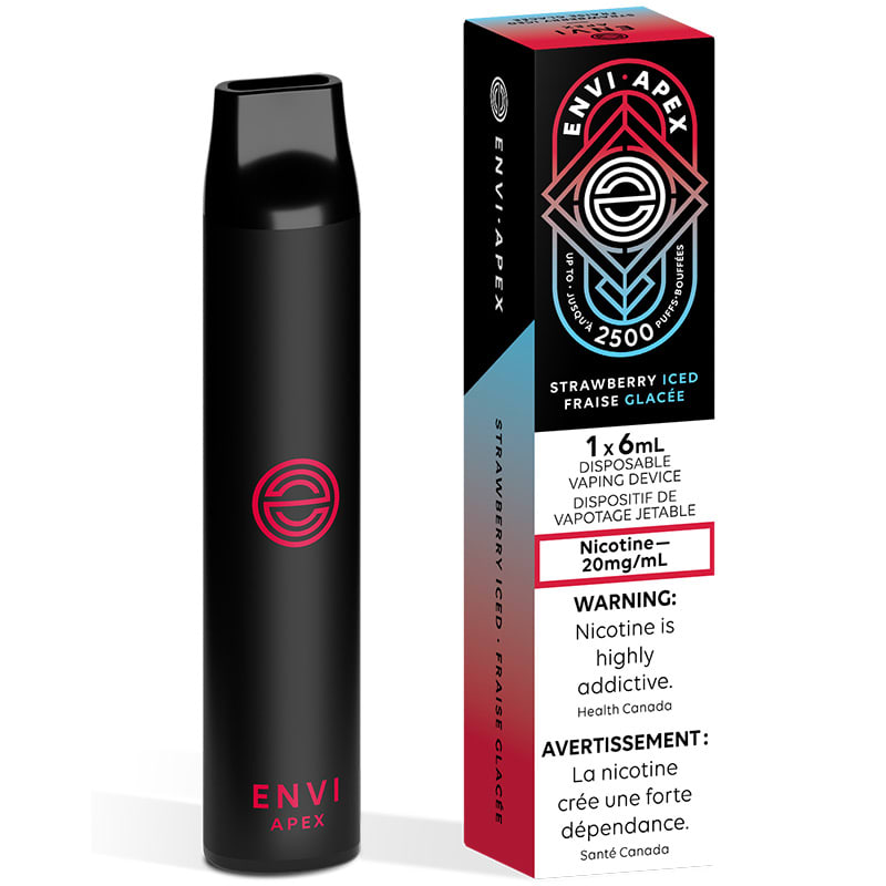 Base Product Image: Envi Apex Disposable Vape: Strawberry Iced (1pk)