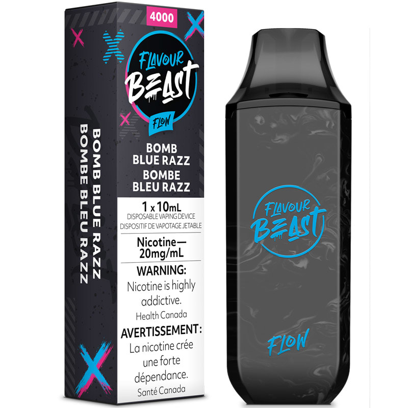 Base Product Image: Flavour Beast Flow Disposable Vape: Bomb Blue Razz (1pk)