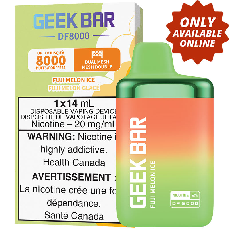 Base Product Image: Geek Bar DF8000 Disposable Vape: Fuji Melon Ice (1pk)