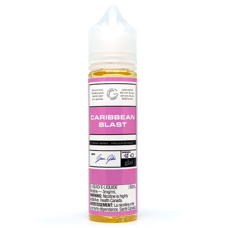 Caribbean Blast E-Juice by Glas Basix Series (60mL)