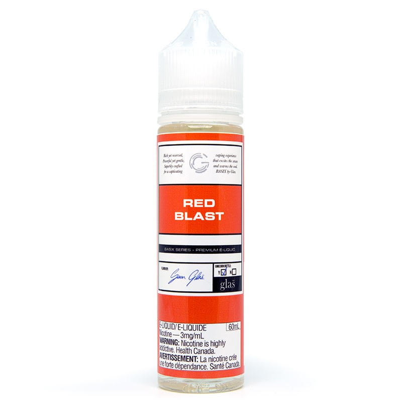 Red Blast E-Juice by Glas Basix Series (60mL)