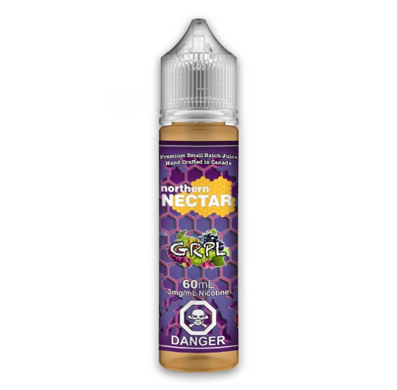 Grape Apple E-Juice by Northern Nectar - 0mg, 60mL