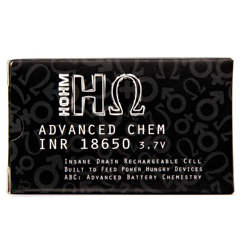 Hohm Tech Hohm Work 18650 Battery (2pk) - 41.3A | 2576mAh