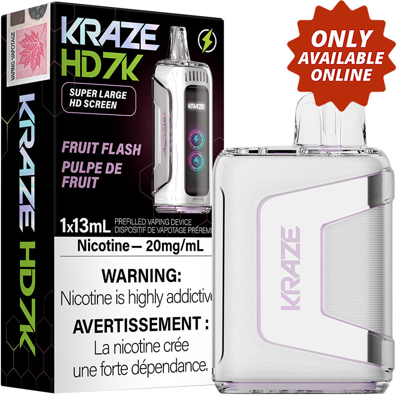 Base Product Image: Kraze HD 7000 Disposable Vape: Fruit Flash (1pk)