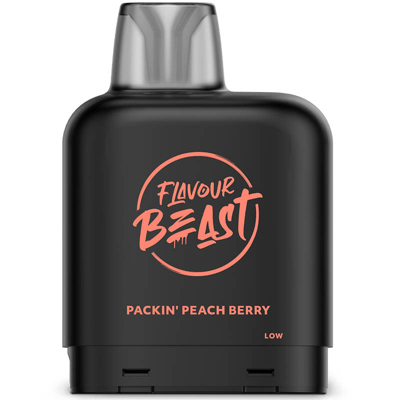 Secondary Product Image - Flavour Beast Level X Disposable Pod: Packin' Peach Berry (1pk)
