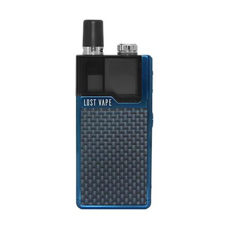 Orion DNA GO Pod Kit by Lost Vape - Blue Carbon Fiber Device + Pod (sold separately)