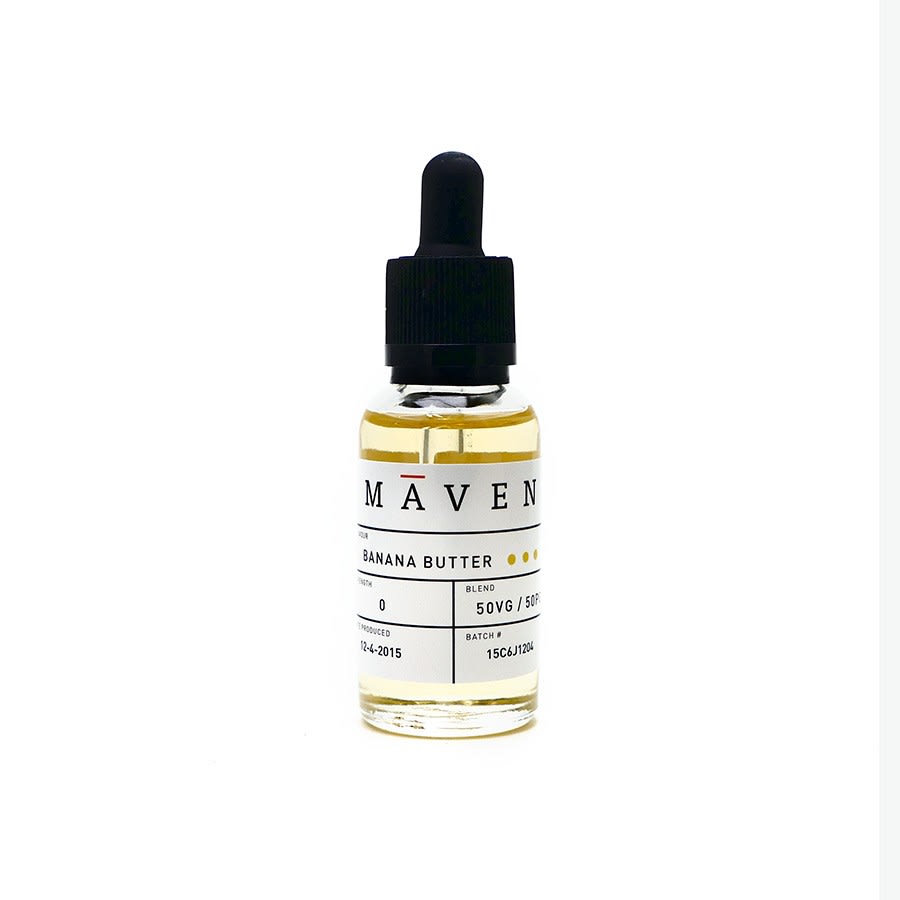 Banana Butter E-Liquid by Maven - 30ml