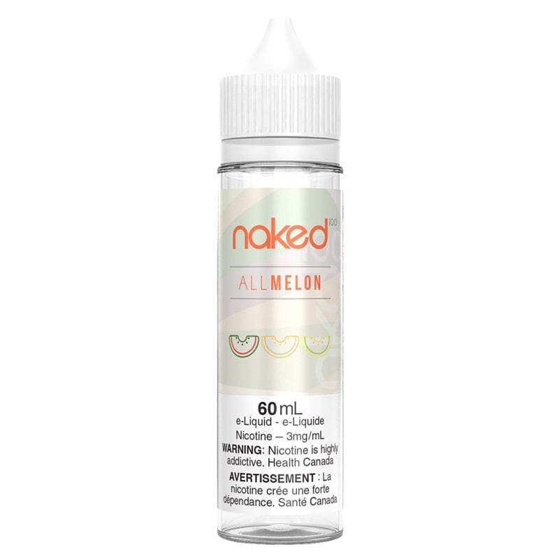 All Melon E-Liquid - Naked 100 (60mL): 3mg/mL