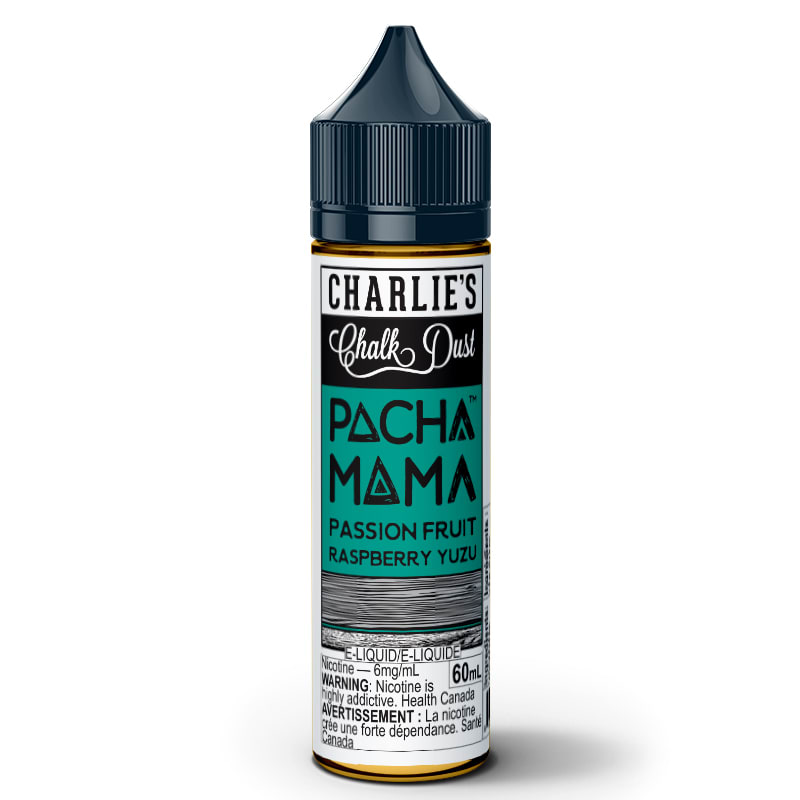 Pachamama E-Liquid: Passion Fruit Raspberry Yuzu (60mL): 6mg/mL