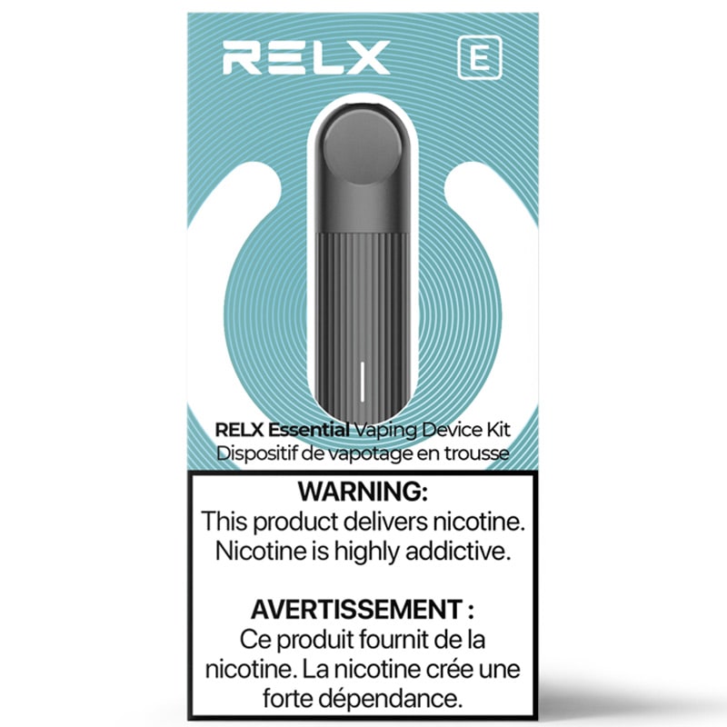 RELX Essential Vaping Device - Black