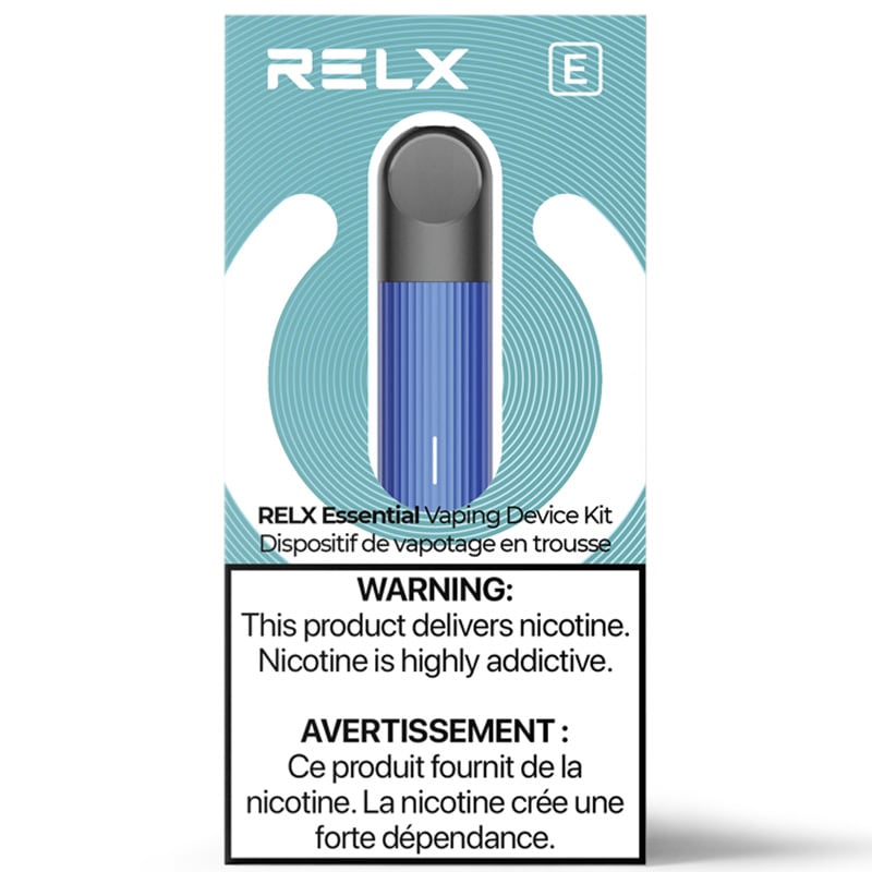 RELX Essential Vaping Device - Blue