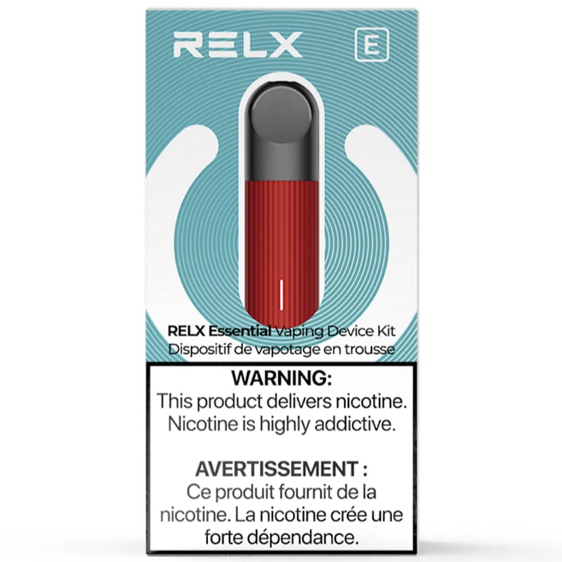RELX Essential Vaping Device - Red