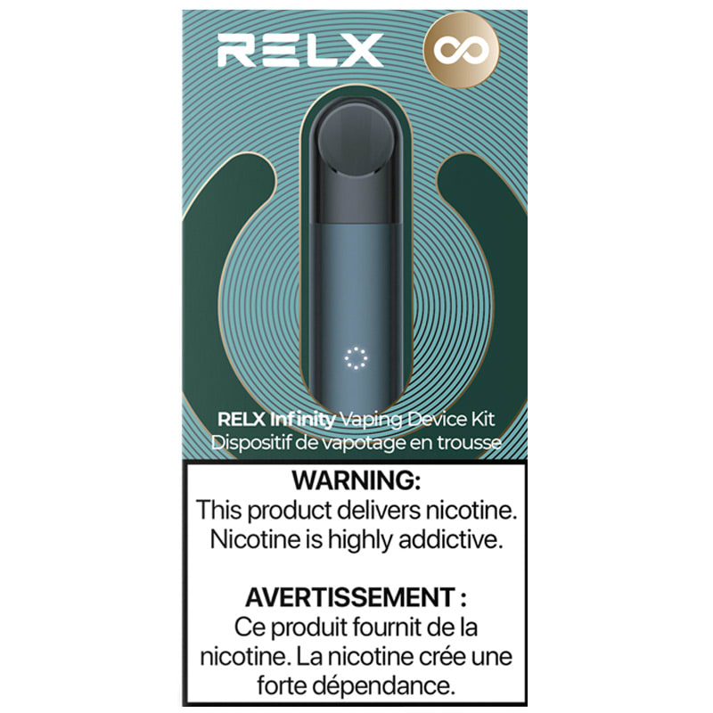 RELX Infinity Vaping Device - Black