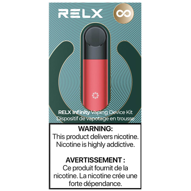 RELX Infinity Vaping Device - Red