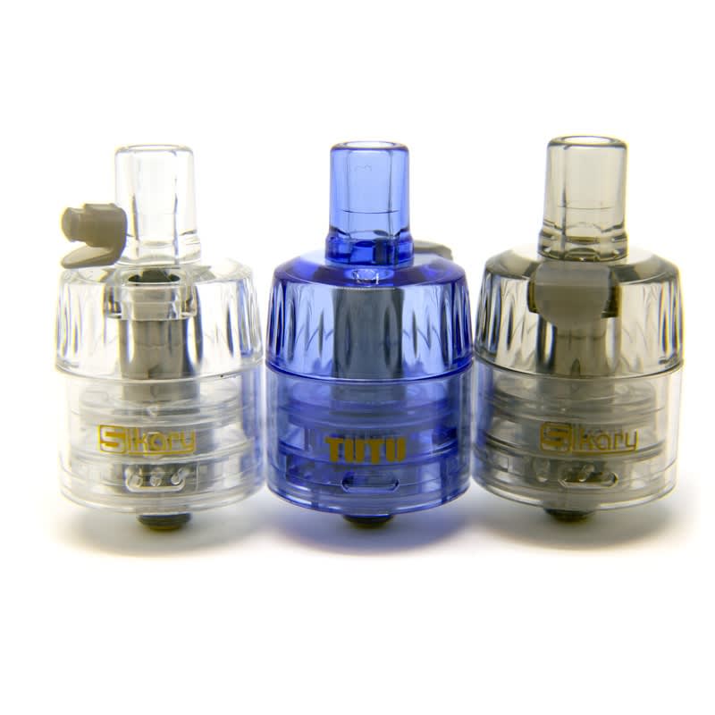 Sikary TuTu MTL Disposable Tanks - Clear, Blue, Ash