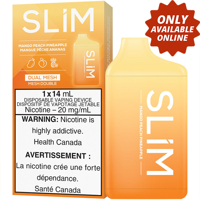 Base Product Image: SLiM 7500 Disposable Vape: Mango Peach Pineapple (1pk)