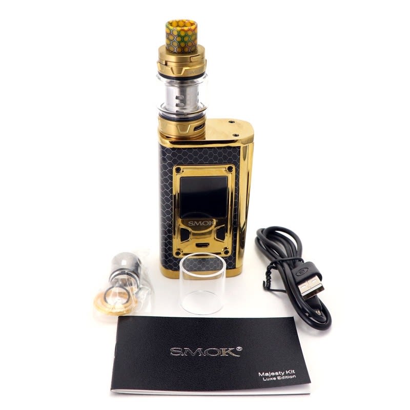 SMOK Majesty Kit Luxe Edition - Prism Gold & Black Cobra