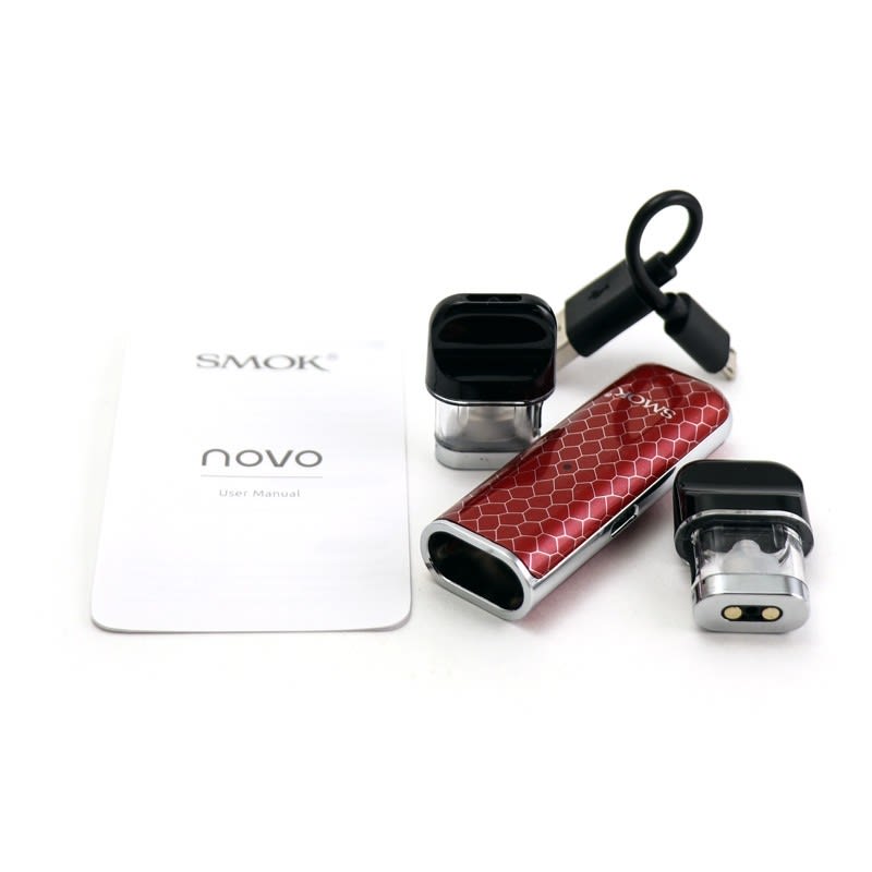 SMOK NOVO Open-Pod Kit (450mAh) - RED COBRA