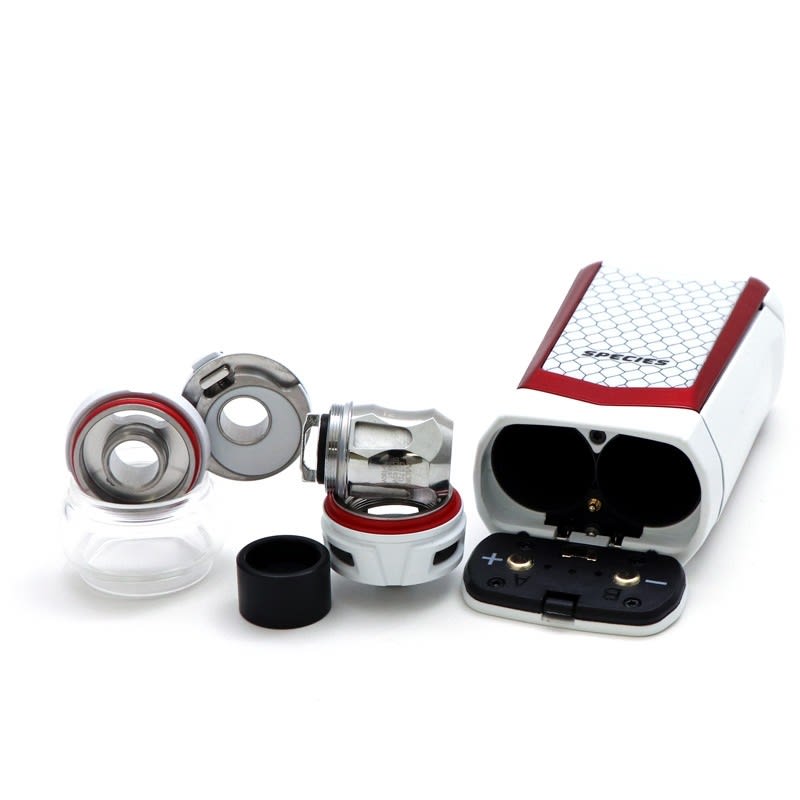 SMOK Species 230W TC Kit with TFV8 Baby V2 - White/Red