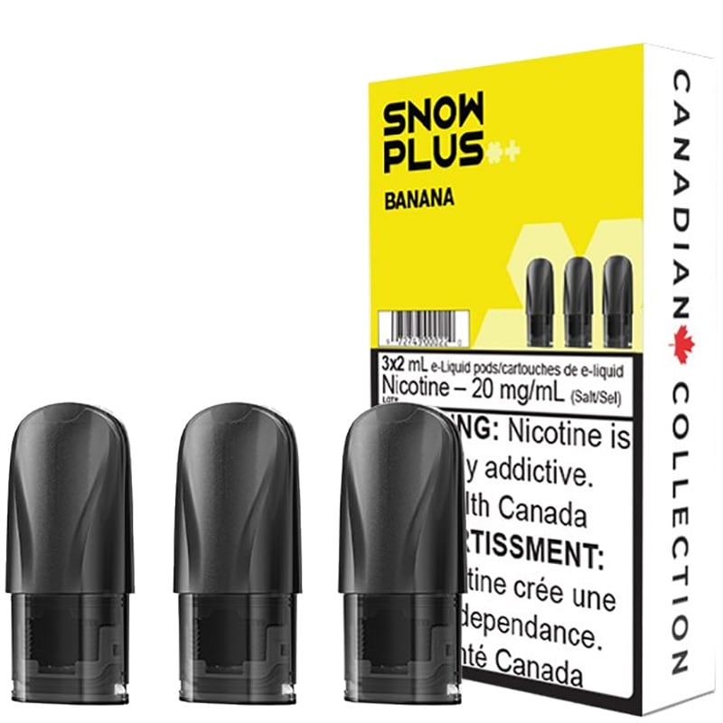 SnowPlus Pods - Canadian: Banana (3pk) - 20mg/mL