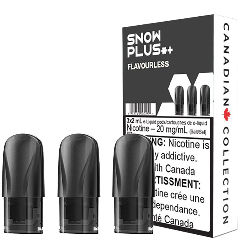 SnowPlus Pods - Canadian: Flavourless (3pk) - 20mg/mL