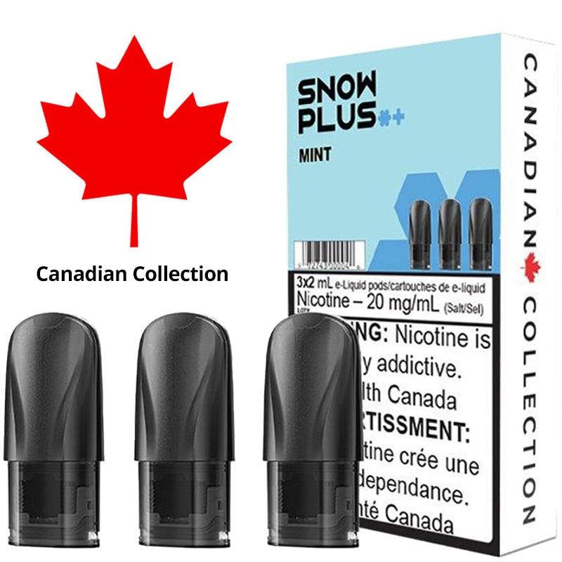 SnowPlus Pods - Canadian: Mint (3pk) - 20mg/mL