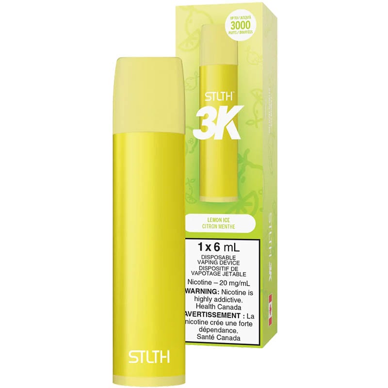 Base Product Image: STLTH 3K Disposable Vape: Lemon Ice (1pk)