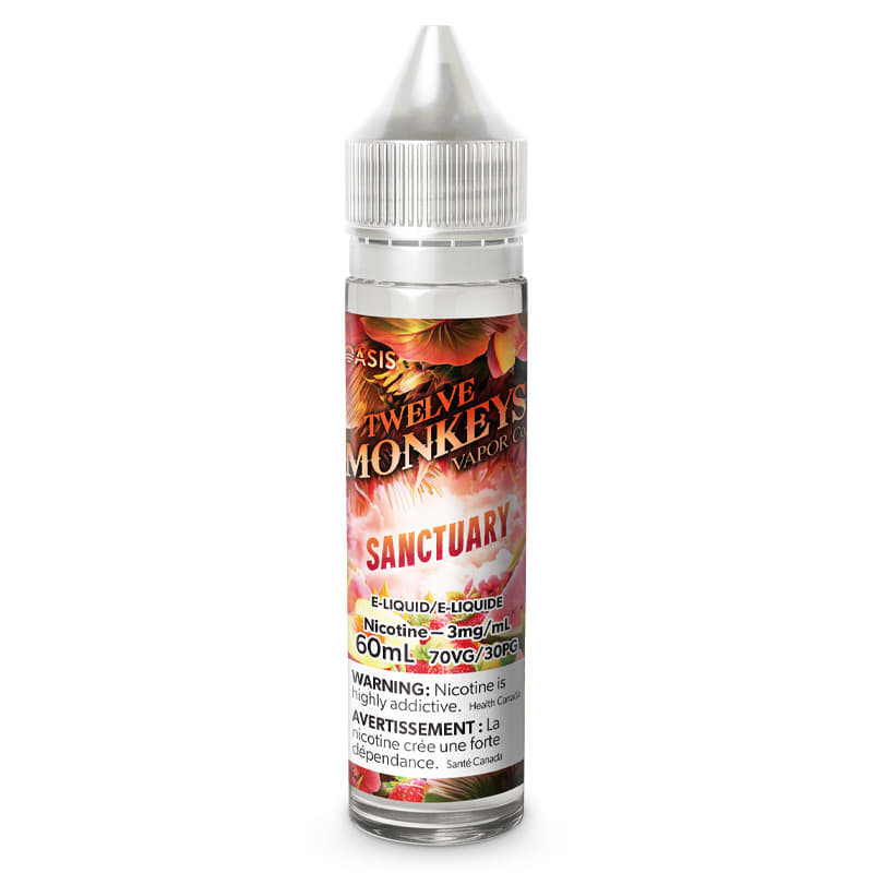 Base Product Image: Sanctuary E-Liquid - Twelve Monkeys (60mL)