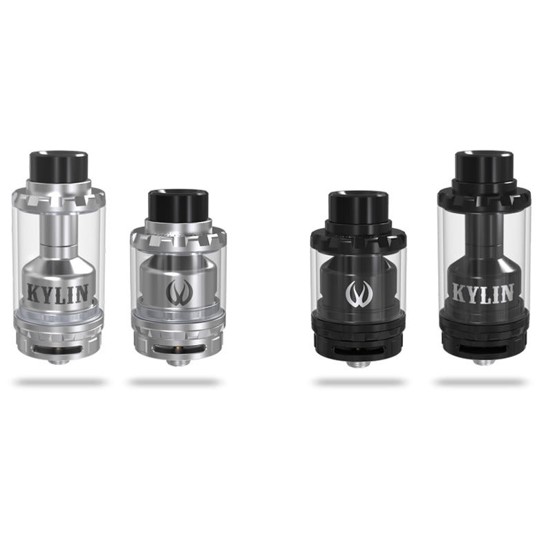 Vandy Vape Kylin RTA - STAINLESS STEEL / BLACK