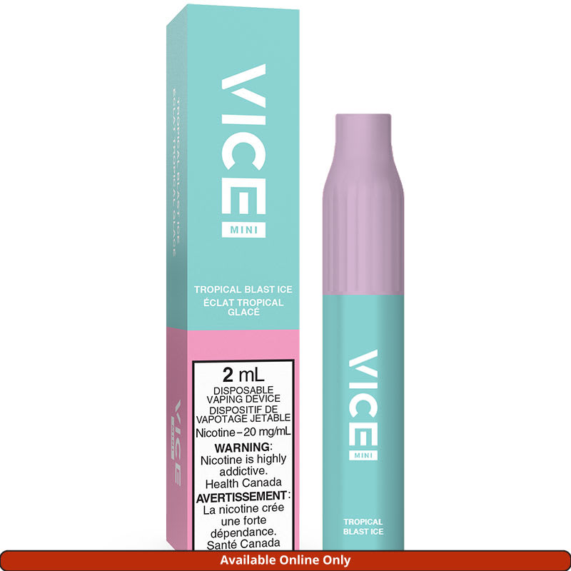 Base Product Image: Vice Mini Disposable Vape: Tropical Blast Ice (1pk)