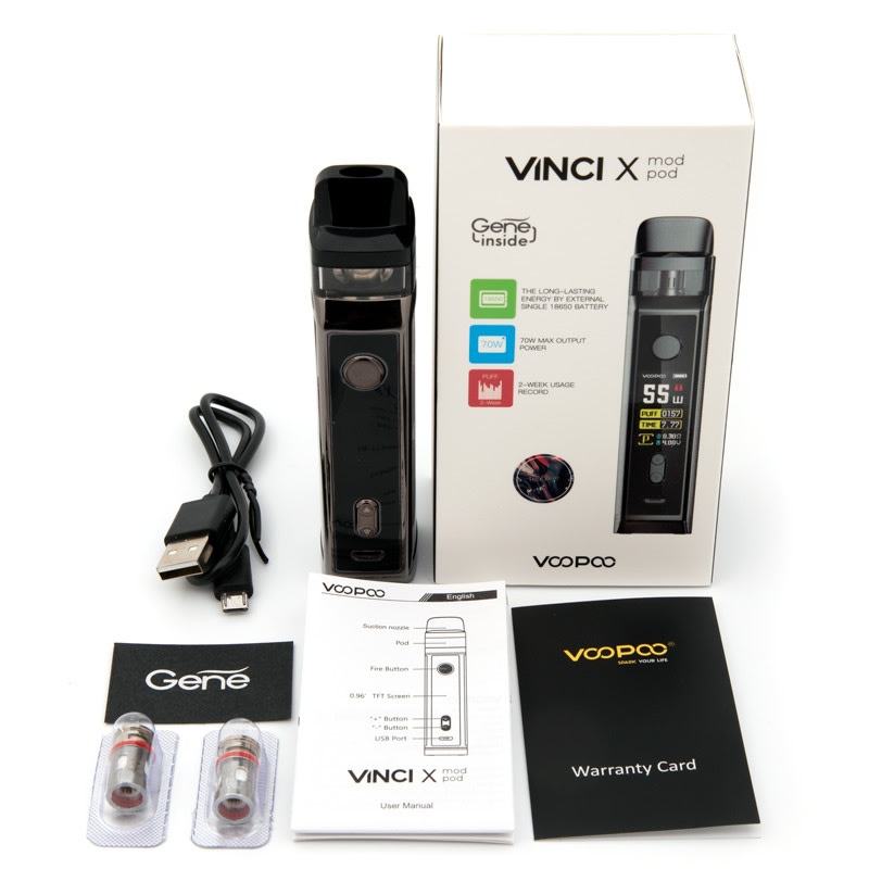 VooPoo Vinci X Mod Pod | 70W Starter Kit - Scarlet