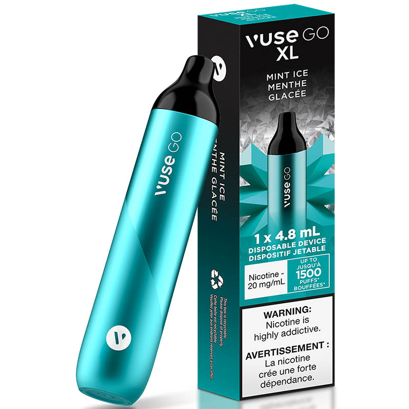 Base Product Image: Vuse Go XL Disposable Vape: Mint Ice (1pk)