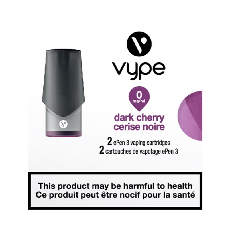 Vype ePen 3 Dark Cherry Cartridges 2pk (0mg)