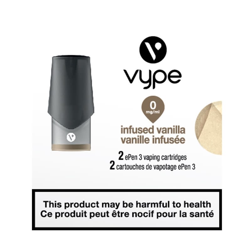 Vype ePen 3 Infused Vanilla Cartridges 2pk (0mg)